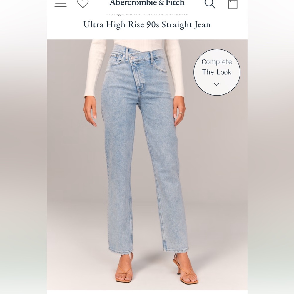 Abercrombie 90s Straight Jeans